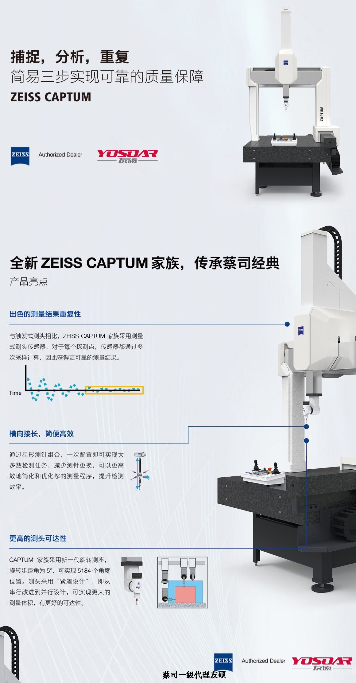 昌江蔡司三坐标CAPTUM